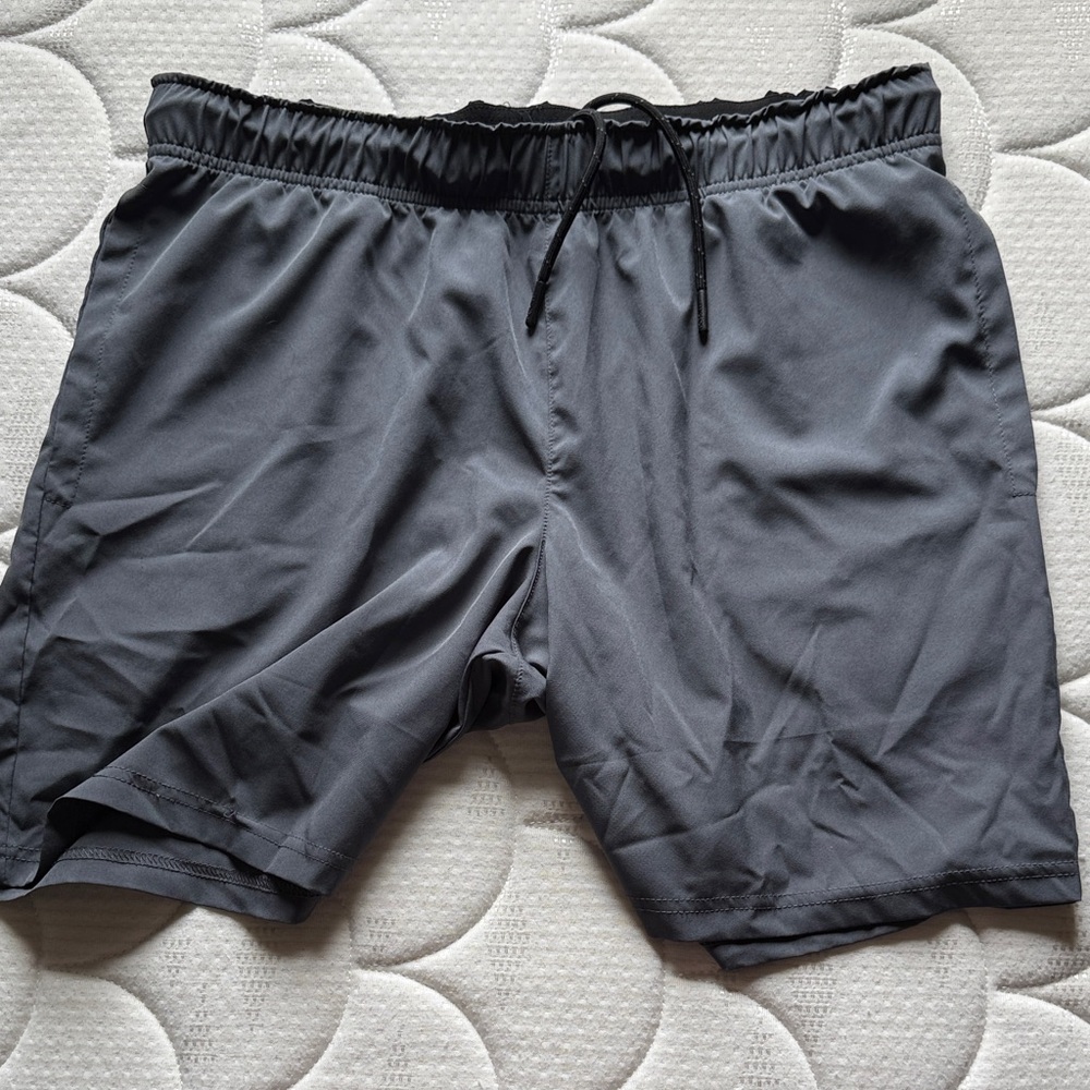 Men's Charcoal Athletic Shorts